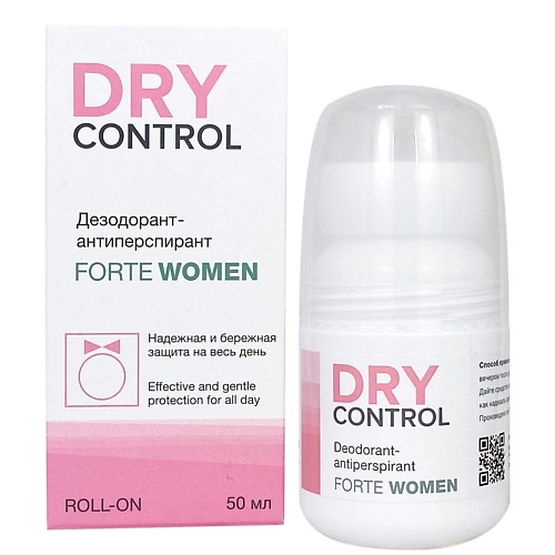 DRYCONTROL Дезодорант - антиперспирант  ROLL-ON FORTE WOMEN 50 drycontrol спрей антиперспирант при повышенной потливости extra forte 50