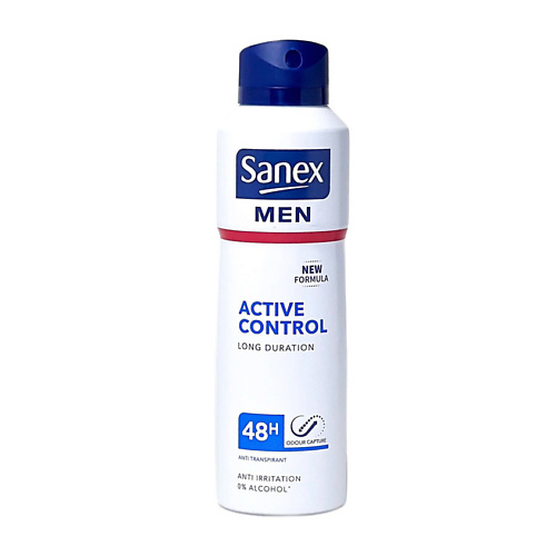 SANEX Дезодорант-аэрозоль мужской Natur Active & Control 200 biotherm роликовый дезодорант для мужчин 48 часов day control