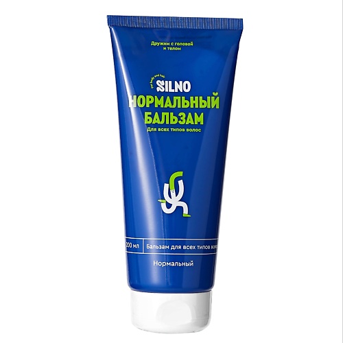 SILNO Бальзам для всех типов волос, с пшеничными протеинами 200.0 innature бальзам увлажняющий для всех типов волос