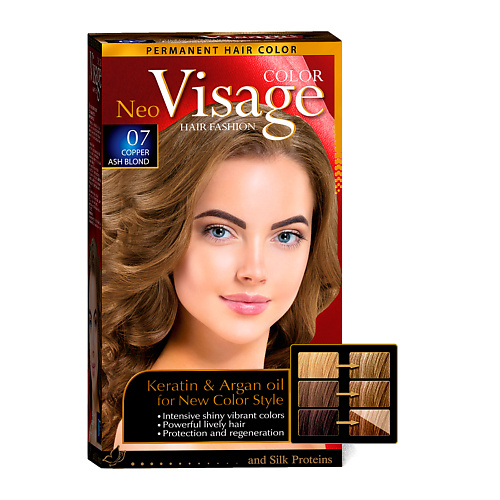 VISAGE COLOR HAIR FASHION Краска для волос Intensive Red 34 visage color hair fashion двухфазный спрей кондиционер balsamspray keratin