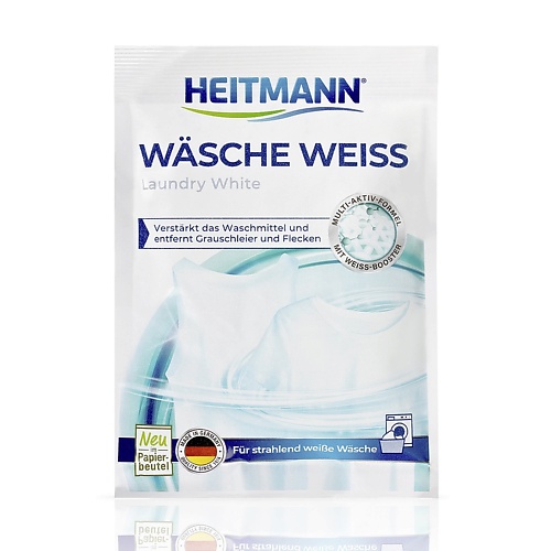 HEITMANN Отбеливатель для белого белья  Wasche Weiss 50 heitmann отбеливатель для белого белья wasche weiss 500