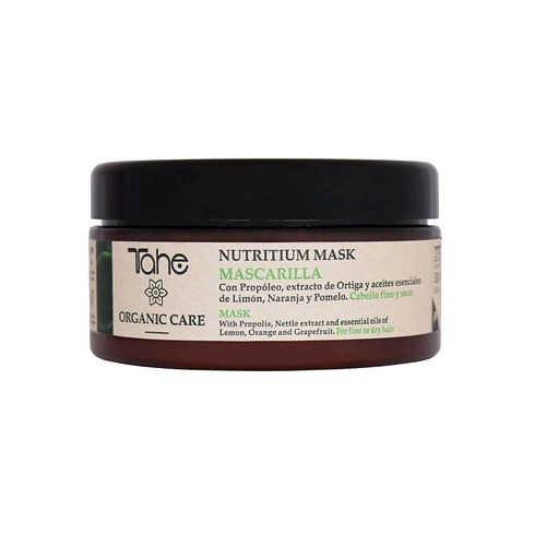 TAHE Питательная маска для тонких и сухих волос ORGANIC CARE NUTRITIUM MASK 300.0