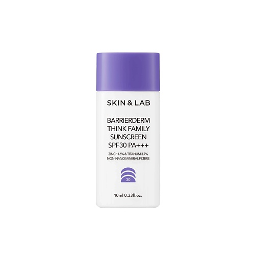 SKIN&LAB Крем солнцезащитный Barrierderm Think Family Sunscreen 10 family cosmetics парфюмированный крем для рук и тела амбра и ваниль серии soul