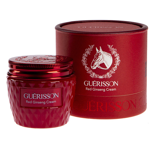 GUERISSON Крем для лица с красным женьшенем Red Ginseng Cream 60 l oréal paris дневной антивозрастной крем возраст эксперт 55 против морщин для лица восстанавливающий