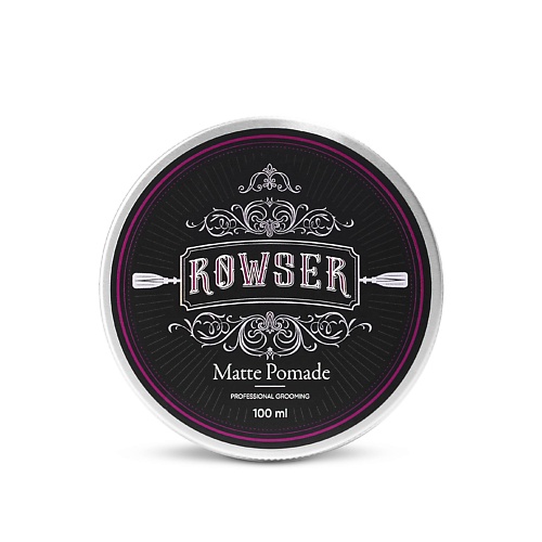 фото Rowser matte pomade матовая помада средней фиксации