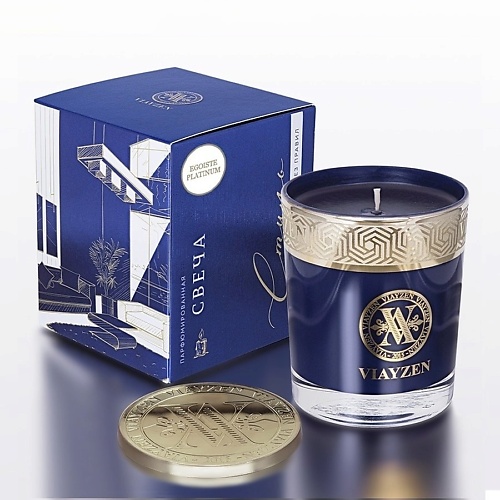 VIAYZEN Ароматическая свеча Egoiste Platinum 200 viayzen ароматическая свеча с феромонами relax 200