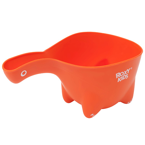 Ковш детский для купания ROXY KIDS Ковшик для мытья головы Dino Scoop ковшик для мытья головы dino scoop оранжевый