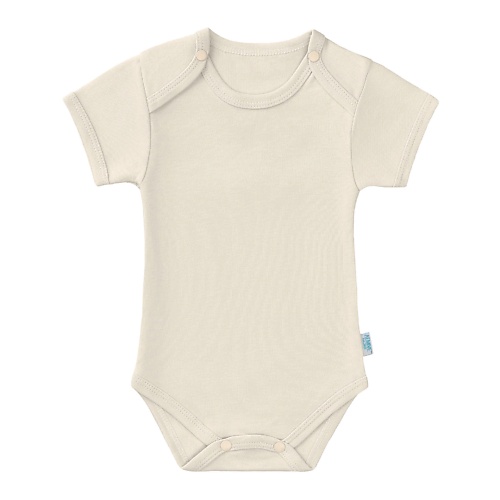 LEMIVE Боди для малышей Молочный блуза с коротким рукавом и отделкой на вороте