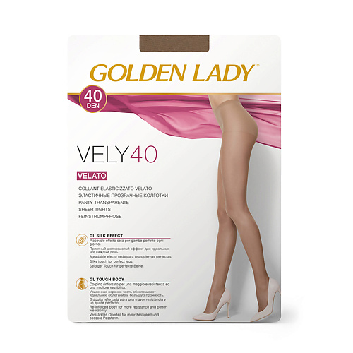 GOLDEN LADY Колготки женские 40 den VELY Melon 5 golden lady носки forte укороченный nero 39 41