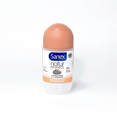SANEX Дезодорант-ролик Natur protect для чувствительной кожи 50 sanex дезодорант аэрозоль natur protect 200
