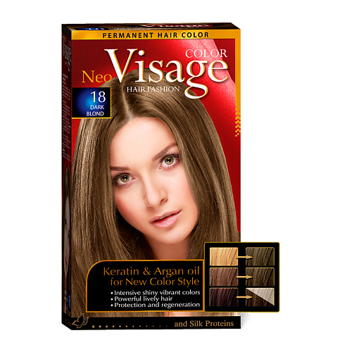 Краска для волос VISAGE COLOR HAIR FASHION Краска для волос Intensive Red 34 шампуни visage color hair fashion шампунь блеск для волос visage shampoo illuminating