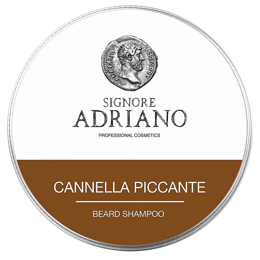 фото Signore adriano шампунь твердый для бороды корица "cannella piccante"