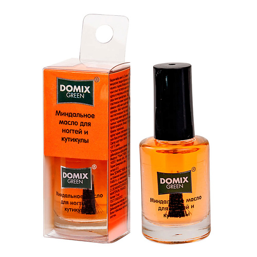 DOMIX GREEN Масло миндальное для ногтей и кутикулы 11.0 domix масло миндальное для ногтей и кутикулы dgp ps 10
