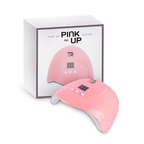 PINK UP Лампа для полимеризации гель-лака PRO UV/LED pink юниlook лампа uv led для сушки гель лак заря