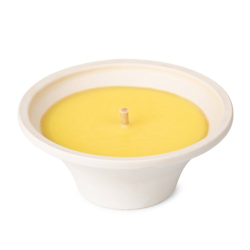 SPAAS Свеча в терракотовой чаше Цитронелла Лимонный бриз 1 spaas свеча для торта магия 1