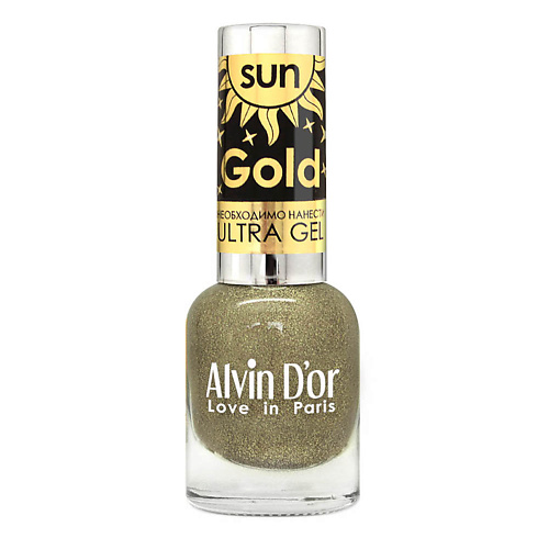 ALVIN D'OR ALVIN D’OR Лак для ногтей SUN GOLD, 01 Солнечная роза stay gold соляная лампа роза 1