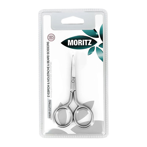 MORITZ Ножницы для бровей, усов и бороды chicco ножницы детские с короткими лезвиями