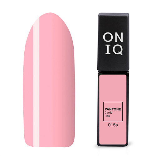 Гель-лак для ногтей ONIQ Гель-лак для ногтей #015 PANTONE: Candy pink, 6 мл oniq гель лак electric 151s llight green