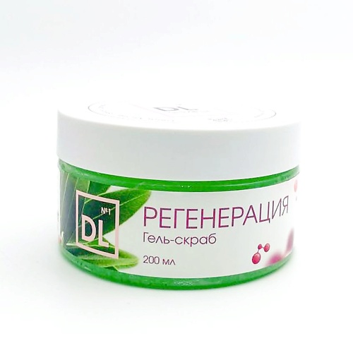 DERMLABONE №1 Гель-скраб для тела и ног регенерирующий Зеленый чай 200 body natur крем гель для лица регенерирующий superglow anti ageing gel cream