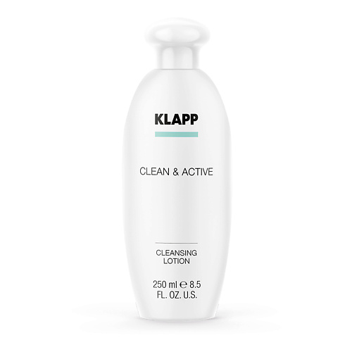 KLAPP COSMETICS Очищающее молочко CLEAN&ACTIVE Cleansing Lotion 250.0