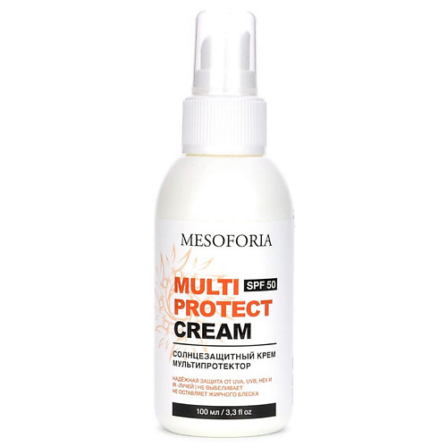 фото Mesoforia солнцезащитный крем мультипротектор спф 50 / multiprotect cream spf 50