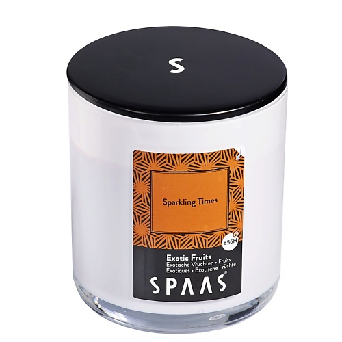 SPAAS Свеча ароматическая в стакане с алюминиевой крышкой Экзотика 1 spaas свеча чайная ароматическая ущая магнолия 1
