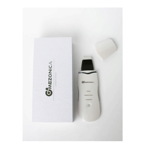 MEZONICA Аппарат ультразвуковой чистки лица, скрабер, белый аппарат для ультразвуковой чистки лица gess you с увлажнением