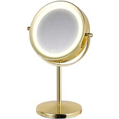 HASTEN Зеркало косметическое c x7 увеличением и LED подсветкой – HAS1812 clevercare зеркало косметическое 16 led с дополнительным съемным зеркалом
