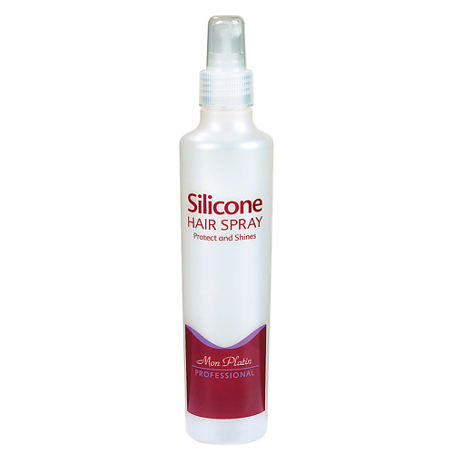 MON PLATIN PROFESSIONAL Силиконовый спрей для волос 220 герметик силиконовый санитарный hauser sani 75178 260 мл бес ный