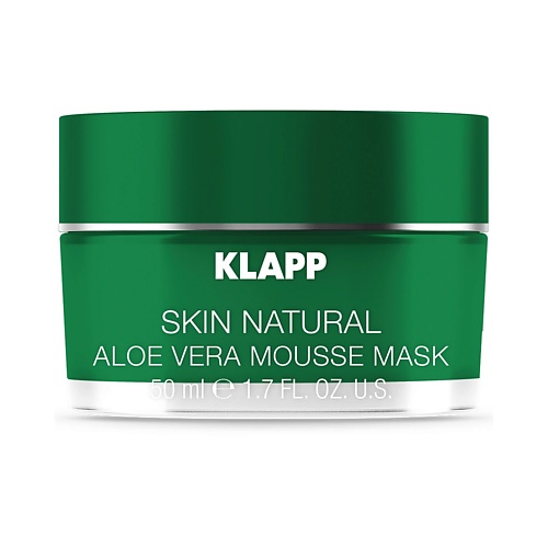 KLAPP COSMETICS Маска-мусс Алое Вера SKIN NATURAL Aloe Vera Mousse Mask 50.0 icon skin probiotic care мусс для интимной гигиены 175 мл