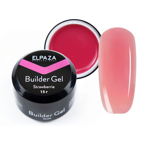 ELPAZA PROFESSIONAL Гель для наращивания ногтей revlon professional restart color гель маска для окрашенных волос защитная 250 мл