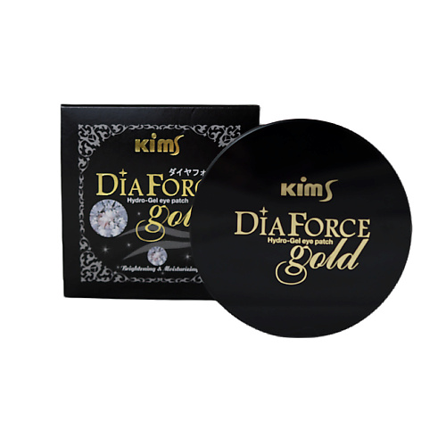 KIMS Гидрогелевые патчи Dia Force Gold Hydro-Gel Eye Patch 60.0 kims патчи гидрогелевые золотой алмаз gold diamond hydro gel eye patch 60 шт