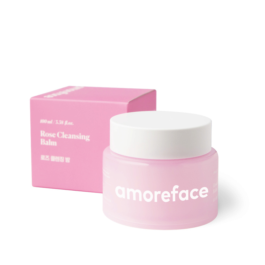 фото Очищающий бальзам для лица amoreface rose cleansing balm 100 мл