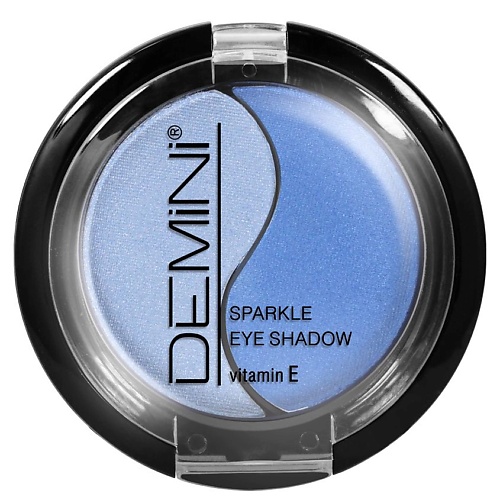 фото Demini тени для век sparkle eye shadow двойные с витамином е