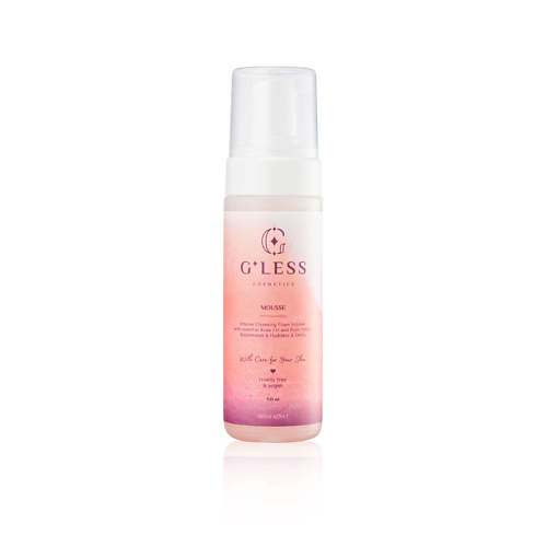 G’LESS COSMETICS Очищающий мусс для лица 150