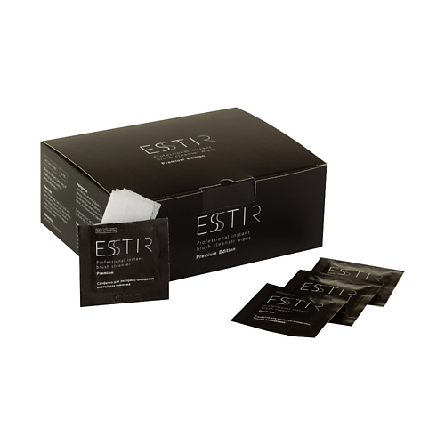 ESSTIR Салфетки для очищения кистей Premium 90 esstir салфетки для очищения кистей premium 50