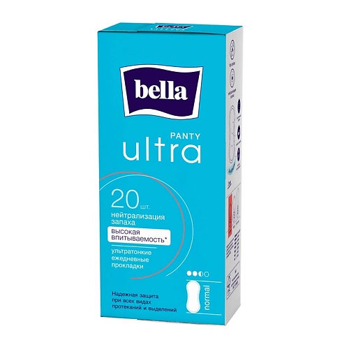 Bella BELLA Прокладки ежедневные супертонкие PANTY ULTRA Normal прокладки bella ideale ultra normal staysofti супертонкие 10 шт