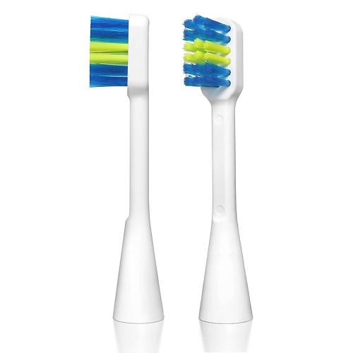 цена Насадка для электрической зубной щетки HAPICA Cменные насадки BRT-7 для детей от 3 до 10 лет. Мягкие