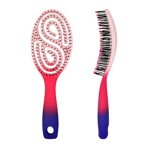 LADY PINK Расческа для сушки волос круглая invisibobble резинка браслет для волос slim pink glasses