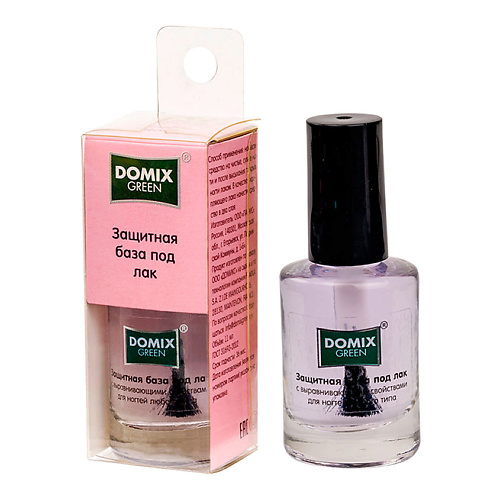 DOMIX GREEN Защитная база под лак флюид domix perfumer 100 мл