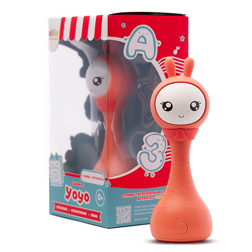 ALILO Интерактивная обучающая музыкальная игрушка Умный зайка® R1+ Yoyo 1.0 alilo музыкальная обучающая игрушка зайка кроха™ g9 для детей bluetooth сказки песенки