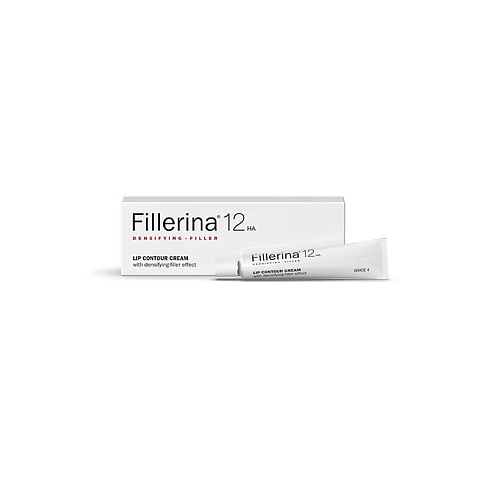 FILLERINA 12HA Крем для контура губ с укрепляющим эффектом, 4 уровень 15 fillerina 12ha крем для век с укрепляющим эффектом уровень 3 15