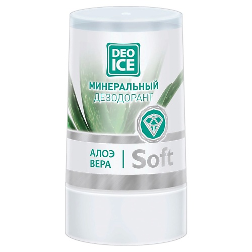 цена Дезодорант-кристалл DEOICE Минеральный дезодорант с экстрактом алоэ вера Soft