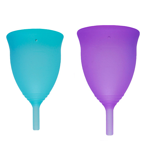 LOVELY SENSE Менструальные чаши в наборе, размер S и L белита гель для душа lovely moments пряный глинтвейн 300