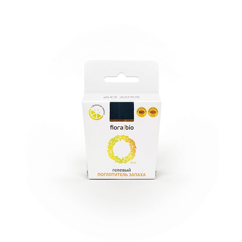 FIORA|BIO Экологичный поглотитель запахов для холодильников 100 поглотитель запаха nagara aqua beads лаванда 360 г