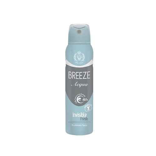 BREEZE Дезодорант для тела в аэрозольной упаковке Aqua 150.0 breeze дезодорант для тела в аэрозольной упаковке perfect beauty 150 0