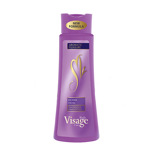 VISAGE COLOR HAIR FASHION Гель для душа парфюмированный SHOWER CREAM MAGNOLIA & MANGOSTEEN 400 гель для душа visage silk