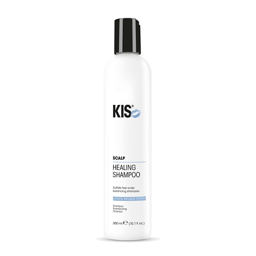 KIS KeraScalp Healing Shampoo - профессиональный кератиновый шампунь 300 dctr go healing system хелатирующий восстанавливающий шампунь enhancing repair shampoo 250