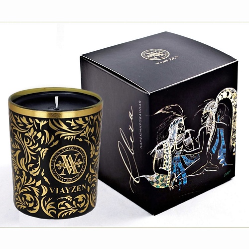 VIAYZEN Ароматическая свеча с феромонами Extasy 200 viayzen ароматическая свеча oligarch 200