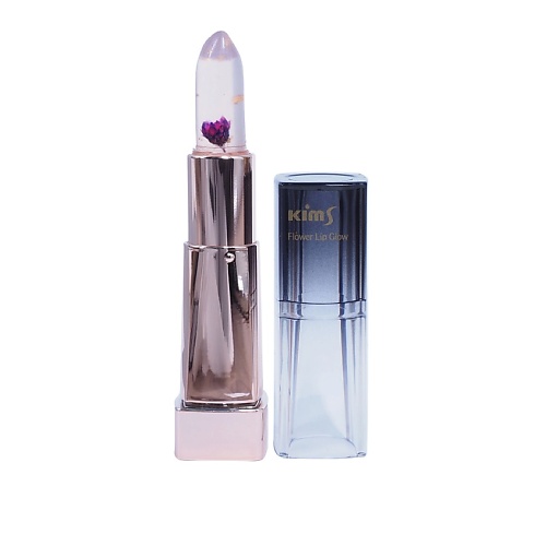 KIMS Помада-бальзам «Flower Lip Glow Crystal Violet» influence beauty помада бальзам для губ нюдовая с увеличивающим эффектом ximera